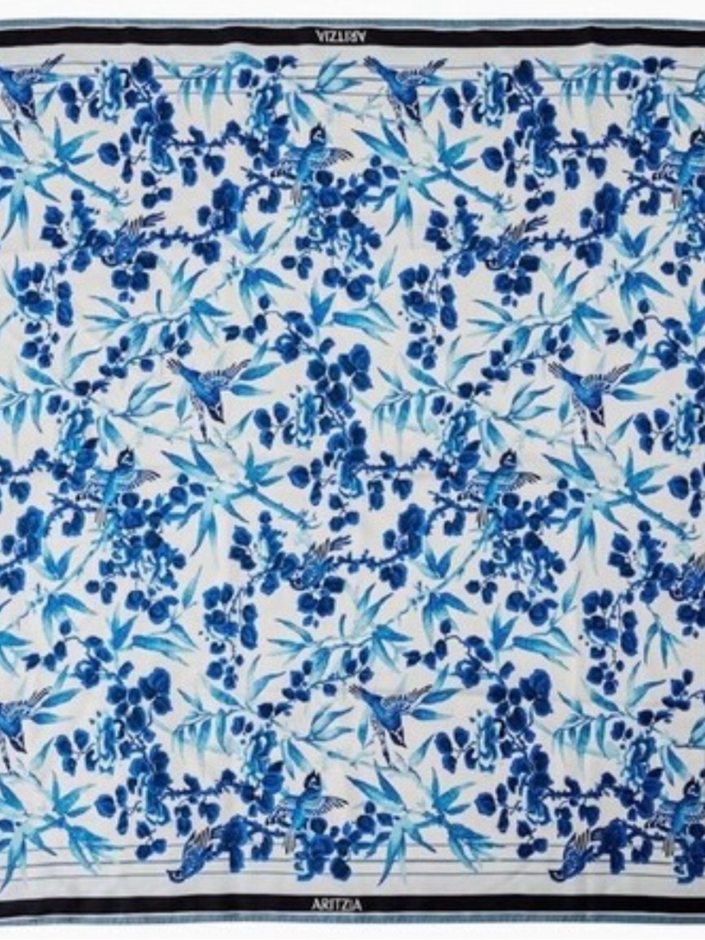 100% Silk Aritzia Elite Silk Scarf